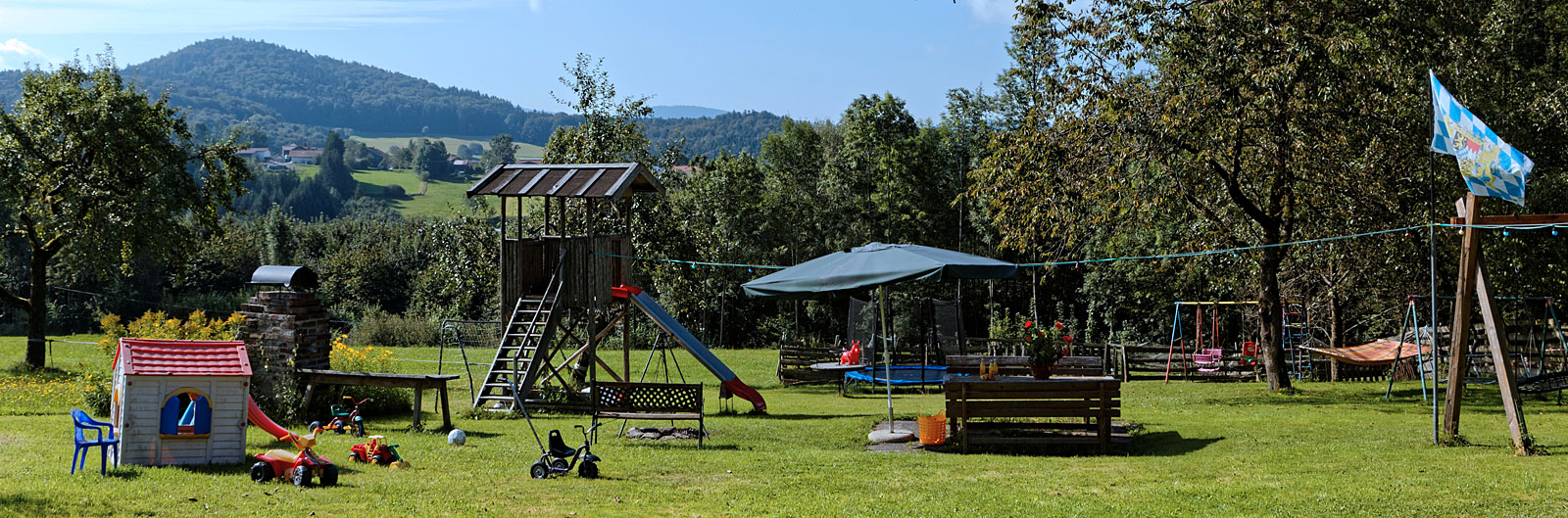 Spielgelände des Zwergelhofes in Waldkirchen